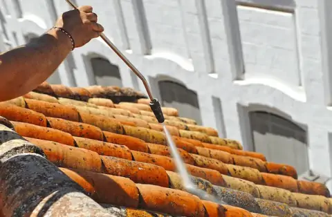 Nettoyage de toitures - Penguily